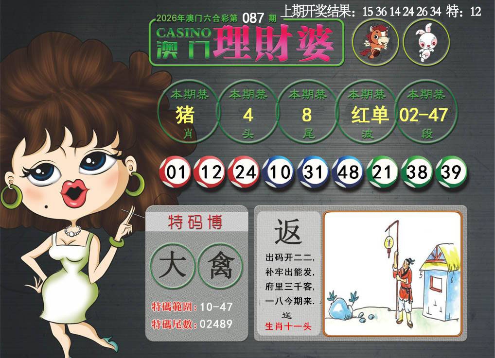 087期澳门理财婆[图]